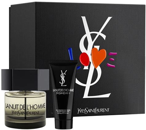 yves saint laurent parfum homme en coffret avec gel douche|yves Saint Laurent l'homme parfum.